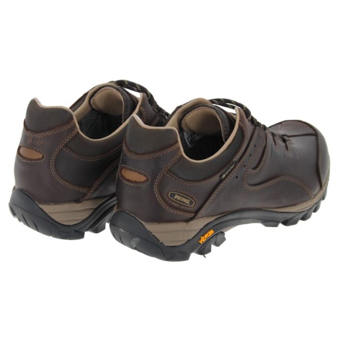Meindl Caracas GTX 3879 Walking Shoes – Dunkelbraun Leather – Mens Trekking and Outdoor - Crep Direct UK