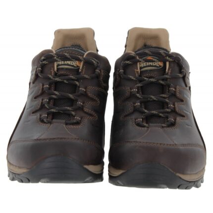 Meindl Caracas GTX 3879 Walking Shoes – Dunkelbraun Leather – Mens Shoes - Crep Direct UK