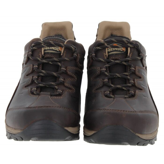 Meindl Caracas GTX 3879 Walking Shoes – Dunkelbraun Leather – Mens Trekking and Outdoor - Crep Direct UK
