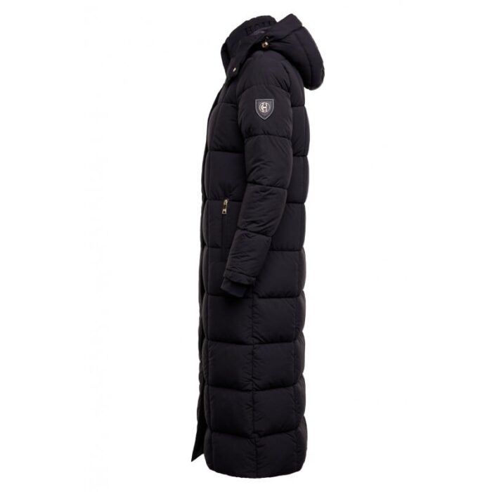 Holland Cooper Carrington Longline Coat – Black – Ladies Clothing - Crep Direct UK