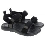 Hey Dude Carson 40727 Sandals – Black/Black – Mens Sandals, Sliders & Toe Posts - Crep Direct UK