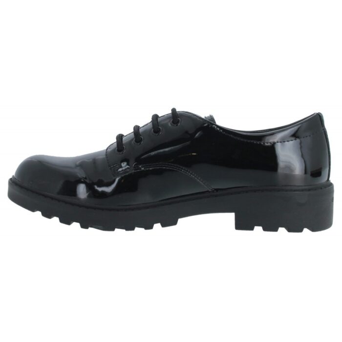 Geox Casey GC J0420C School Shoes – Black Patent – Girls School Shoes - Crep Direct UK