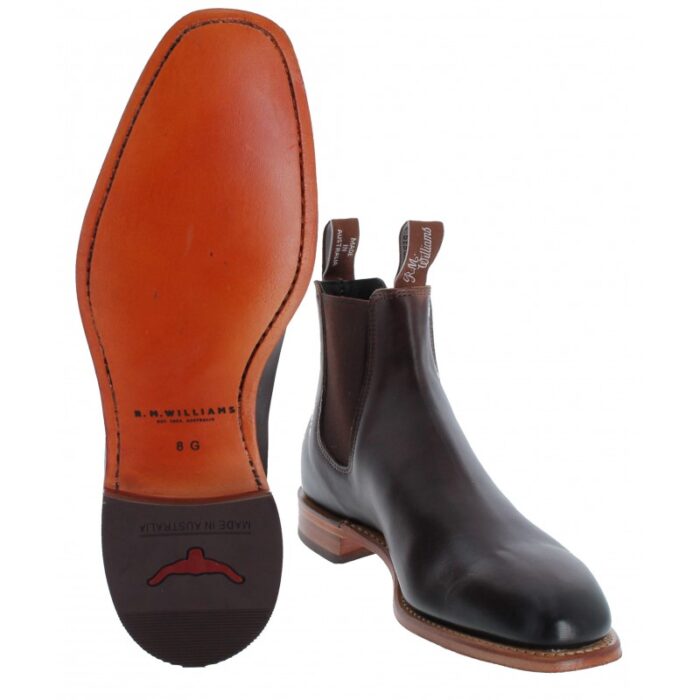 R. M. Williams Chinchilla Boots – Bordeaux – Mens Boots - Crep Direct UK