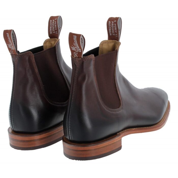 R. M. Williams Chinchilla Boots – Bordeaux – Mens Boots - Crep Direct UK