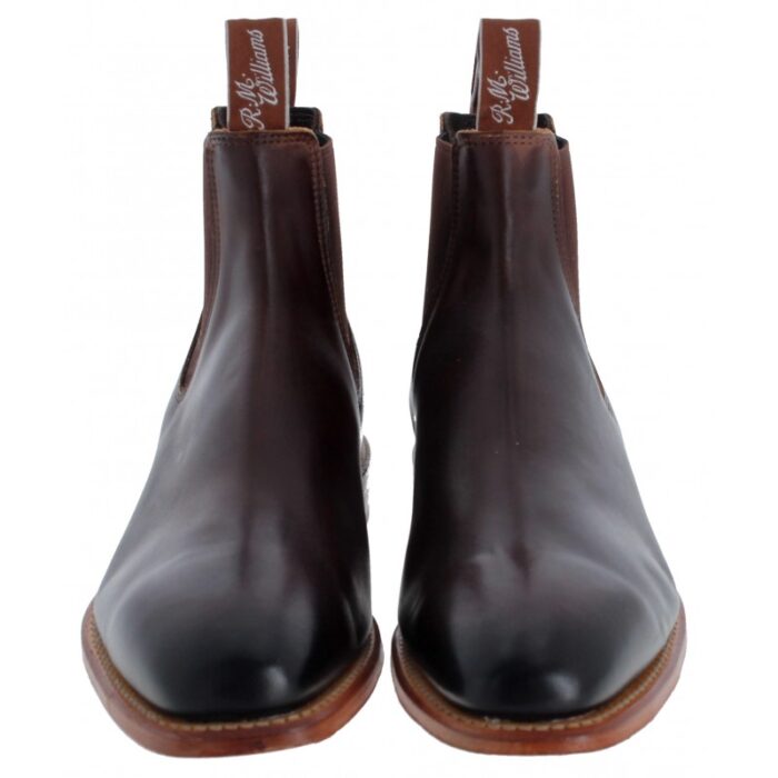 R. M. Williams Chinchilla Boots – Bordeaux – Mens Boots - Crep Direct UK