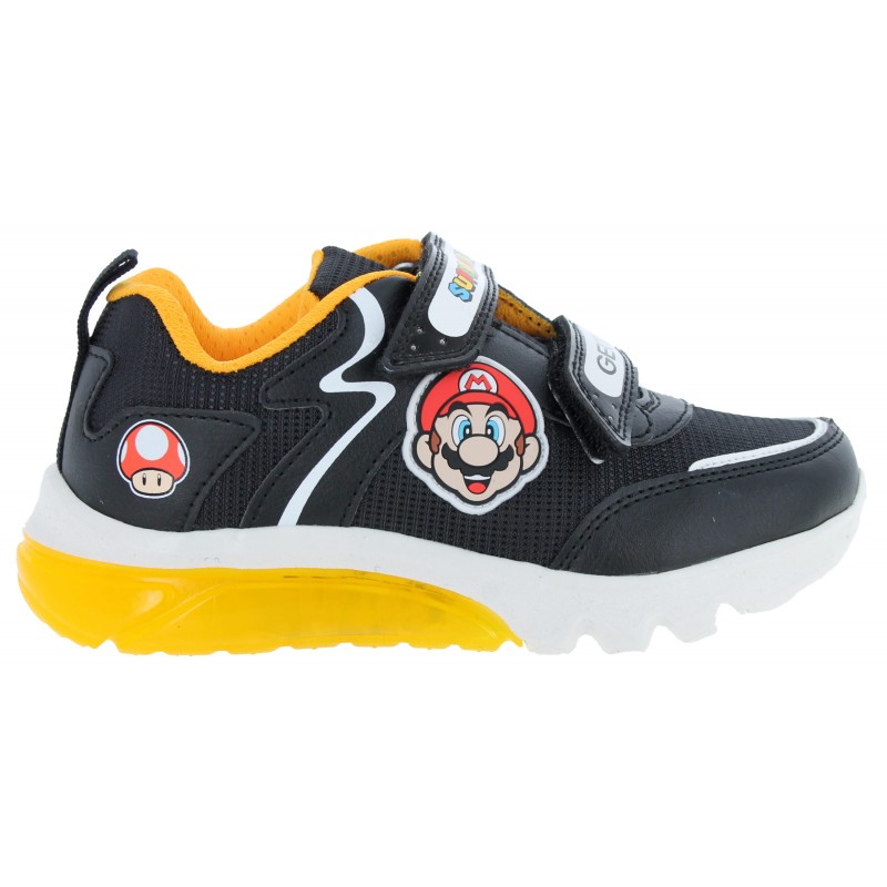 Geox J Ciberdron J46LBI Trainers – Black / Yellow – Girls Shoes - Crep Direct UK Geox J Ciberdron J46LBI Trainers – Black / Yellow – Girls Shoes - Crep Direct UK