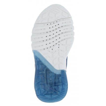 Geox J Ciberdron J45LBC Trainer – Avio / Navy – Boys Shoes - Crep Direct UK