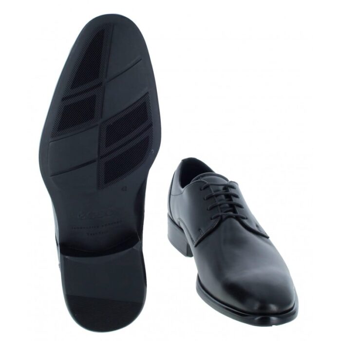 Ecco Citytray 512734 Shoes – Black Leather – Mens Shoes - Crep Direct UK