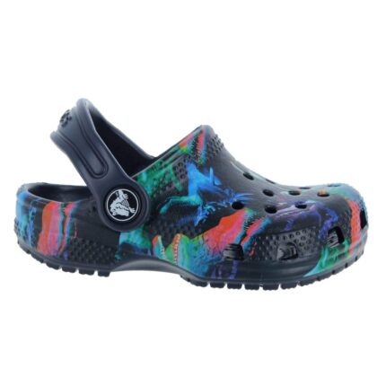Crocs Toddler Classic Dino Clogs 208303 – Deep Navy Multi – Boys Sandals - Crep Direct UK Crocs Toddler Classic Dino Clogs 208303 – Deep Navy Multi – Boys Sandals - Crep Direct UK