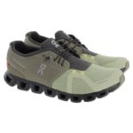 On Running Cloud 5 59.98018 Mens Trainers – Grove/Haze – Mens Performance Running - Crep Direct UK