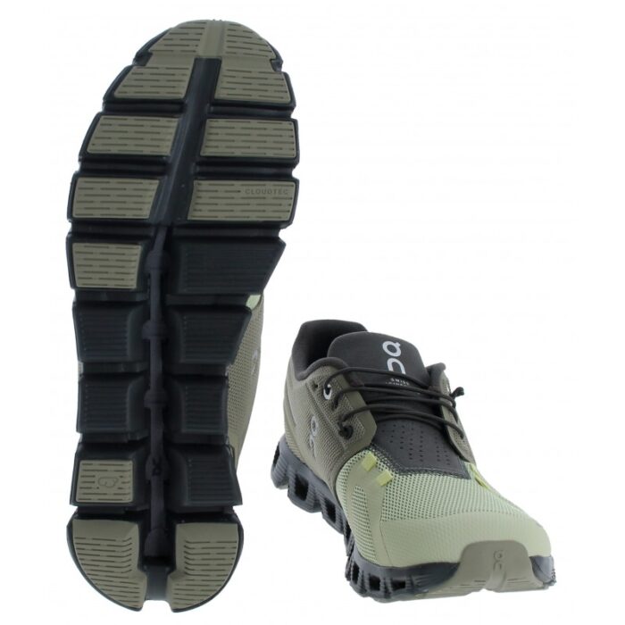 On Running Cloud 5 59.98018 Mens Trainers – Grove/Haze – Mens Performance Running - Crep Direct UK