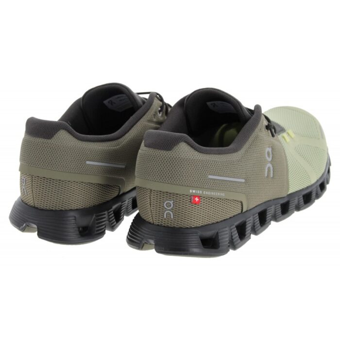 On Running Cloud 5 59.98018 Mens Trainers – Grove/Haze – Mens Performance Running - Crep Direct UK