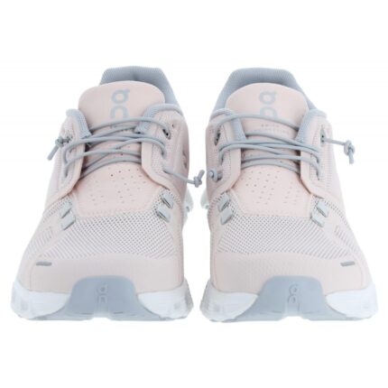 On Running On-Running Cloud 5 59.98153 Ladies Trainers- Shell/White – Womens Performance Running - Crep Direct UK