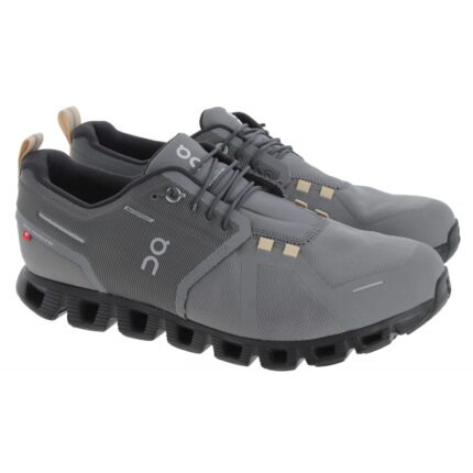 On Running Cloud 5 Waterproof 59.97991 Mens Trainers – Asphalt/Magnet – Mens Performance Running - Crep Direct UK On Running Cloud 5 Waterproof 59.97991 Mens Trainers – Asphalt/Magnet – Mens Performance Running - Crep Direct UK