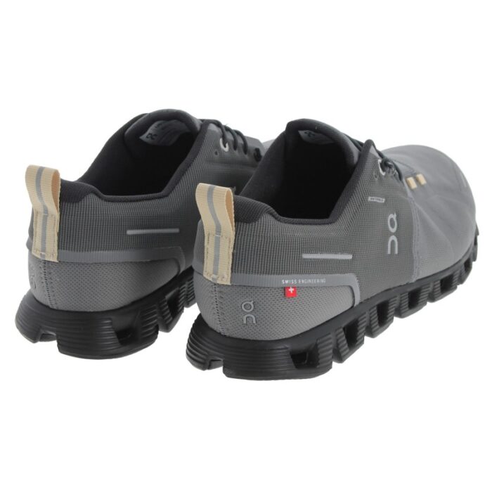 On Running Cloud 5 Waterproof 59.97991 Mens Trainers – Asphalt/Magnet – Mens Performance Running - Crep Direct UK
