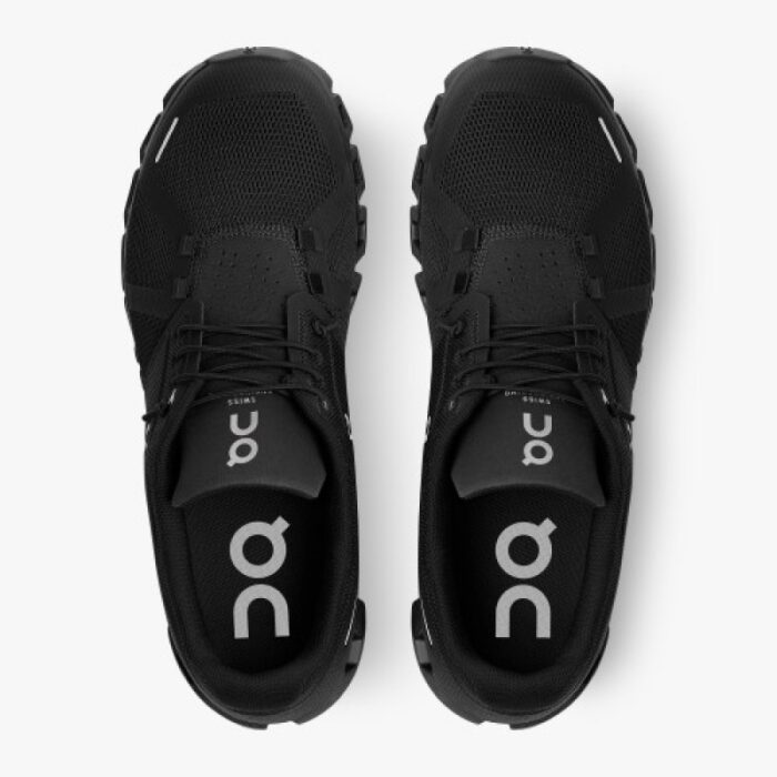 On Running Cloud 5 Waterproof 59.98842 Mens Trainers – All Black – Mens Performance Running - Crep Direct UK