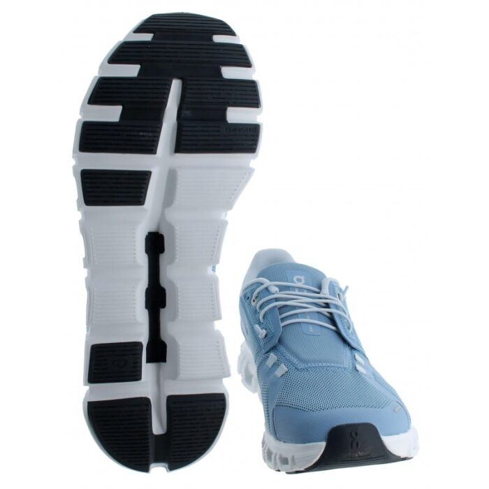On Running Cloud 6 3WF10061508 Ladies Trainers – Chambray/White – Womens Performance Running - Crep Direct UK