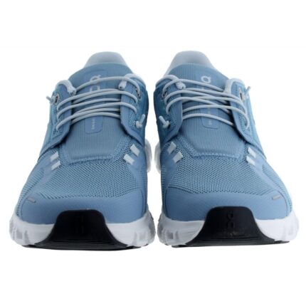 On Running Cloud 6 3WF10061508 Ladies Trainers – Chambray/White – Womens Performance Running - Crep Direct UK