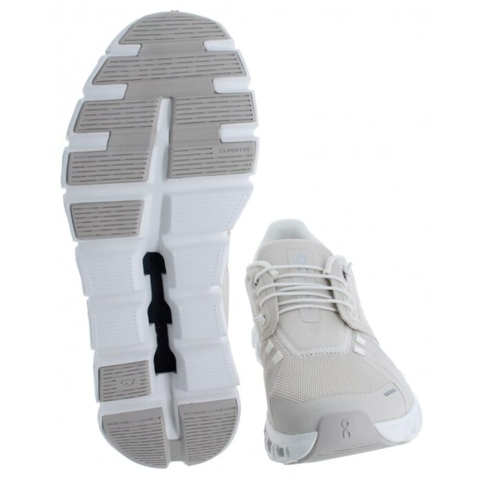 On Running Cloud 6 3WF10060755 Ladies Trainers – Pearl/White – Womens Performance Running - Crep Direct UK