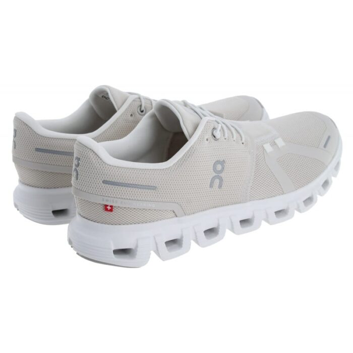 On Running Cloud 6 3WF10060755 Ladies Trainers – Pearl/White – Womens Performance Running - Crep Direct UK