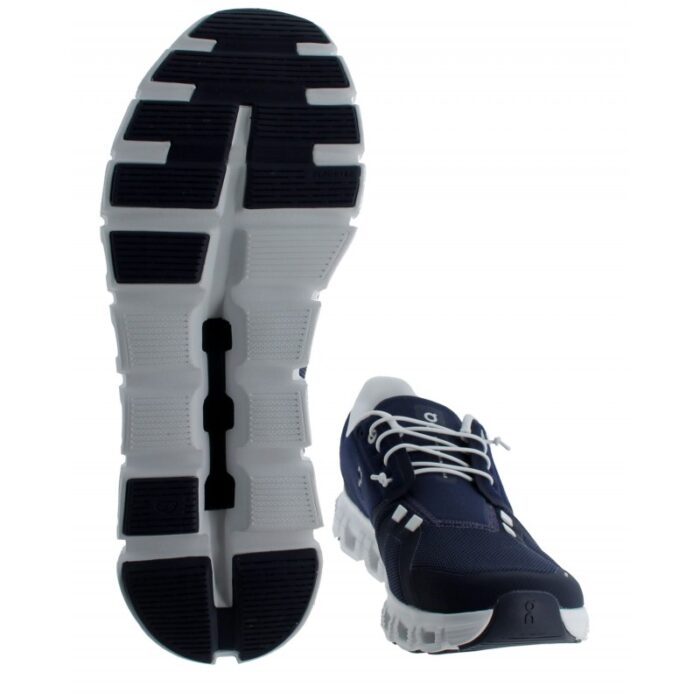 On Running Cloud 6 3MF10070692 Mens Trainers – Midnight/White – Mens Performance Running - Crep Direct UK