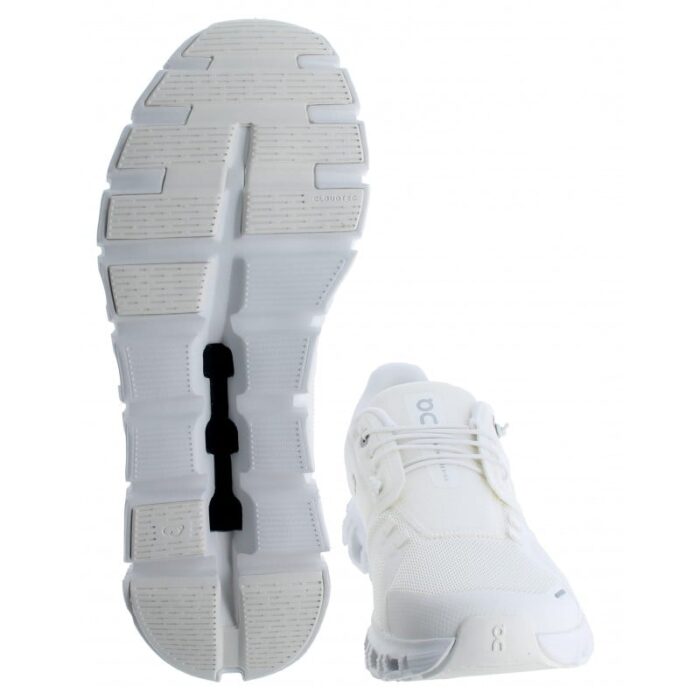 On Running Cloud 6 3WF10061200 Ladies Trainers – White/White – Womens Performance Running - Crep Direct UK