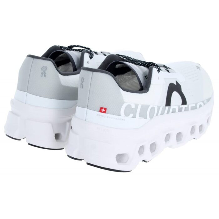 On Running Cloudmonster 61.98285 Ladies Trainers – Undyed-White – Womens Performance Running - Crep Direct UK