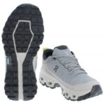 On Running Cloudrock Low 3WF10143317 Waterproof Ladies Trainers – Alloy / Ice – Womens Performance Running - Crep Direct UK