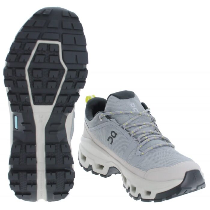 On Running Cloudrock Low 3WF10143317 Waterproof Ladies Trainers – Alloy / Ice – Womens Performance Running - Crep Direct UK