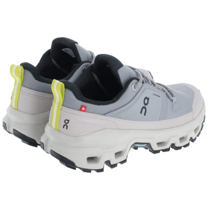 On Running Cloudrock Low 3WF10143317 Waterproof Ladies Trainers – Alloy / Ice – Womens Performance Running - Crep Direct UK