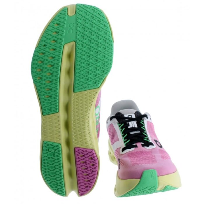 On Running Cloudsurfer Next 3WE30053214 Ladies Trainers – Pink/Limelight – Womens Performance Running - Crep Direct UK