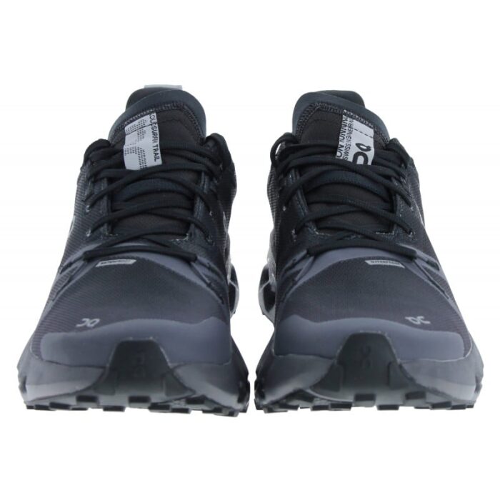On Running Cloudsurfer Trail Waterproof Ladies Trainers 3WE10290106 – Black/Eclipse – Womens Performance Running - Crep Direct UK