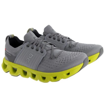 On Running Cloudswift 4 3MF10133348 Mens Trainers – Alloy/Lime – Mens Performance Running - Crep Direct UK On Running Cloudswift 4 3MF10133348 Mens Trainers – Alloy/Lime – Mens Performance Running - Crep Direct UK