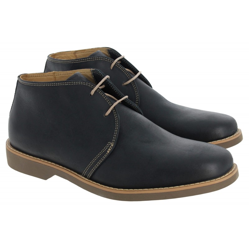 Anatomic Gel Anatomic Shoes Colorado 565603 Desert Boots – Navy Leather – Mens Boots - Crep Direct UK