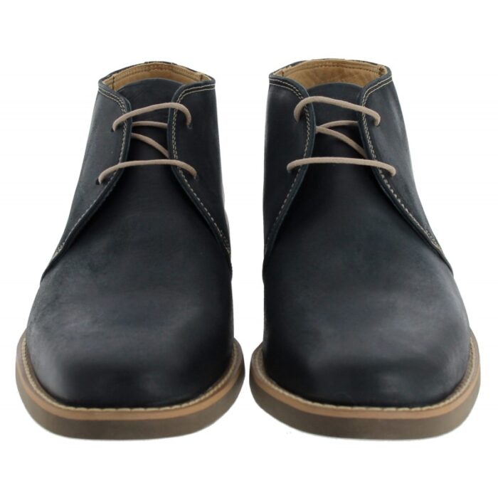 Anatomic Gel Anatomic Shoes Colorado 565603 Desert Boots – Navy Leather – Mens Boots - Crep Direct UK