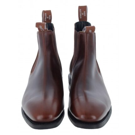 R. M. Williams Comfort Craftsman Boots – Mid Brown Leather – Mens Boots - Crep Direct UK