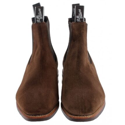 R. M. Williams Comfort Craftsman Boots – Brown Suede – Mens Boots - Crep Direct UK
