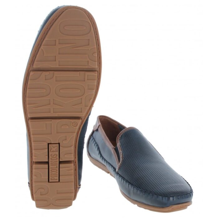 Pikolinos Conil M1S-3193C1 Shoes – Blue Leather – Mens Shoes - Crep Direct UK