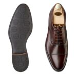 Crockett & Jones Crockett & Jones Connaught Shoes – Dark Brown Burnished Calf – Mens Shoes - Crep Direct UK