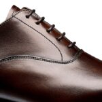Crockett & Jones Crockett & Jones Connaught Shoes – Dark Brown Burnished Calf – Mens Shoes - Crep Direct UK