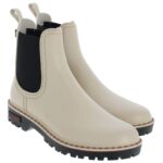 Verbenas Gaudi Countryside Rain Boots – Cream – Womens Boots - Crep Direct UK