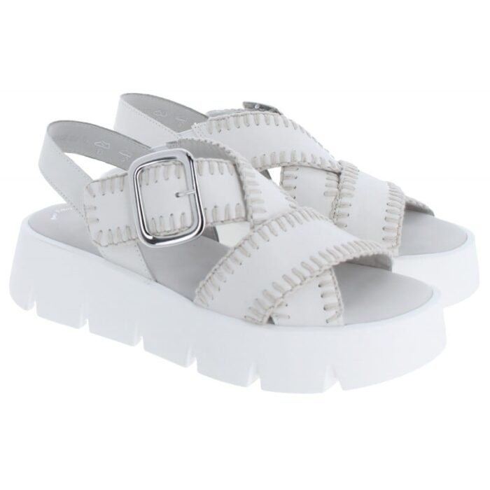 Gabor Dart 64.751 Wedge Sandals – Latte Leather – Womens Sandals, Sliders & Toe Posts - Crep Direct UK