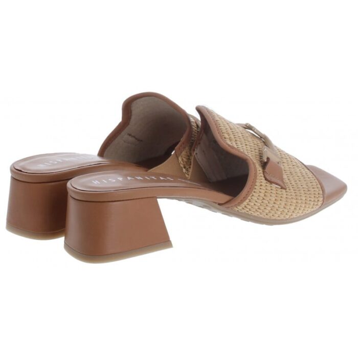 Hispanitas Dallas RHV254071 Mules – Tan Leather – Womens Sandals, Sliders & Toe Posts - Crep Direct UK