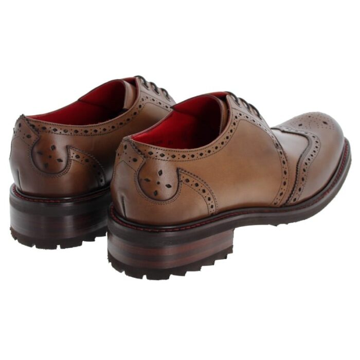 Jeffery West DeerStalker Shoes – Mahogany Leather – Mens Shoes - Crep Direct UK