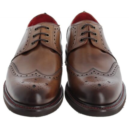 Jeffery West DeerStalker Shoes – Mahogany Leather – Mens Shoes - Crep Direct UK