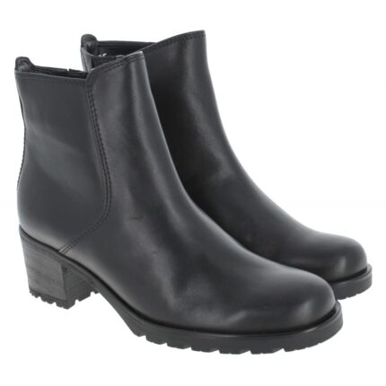 Gabor Delight 52.800 Ankle Boots – Black Leather – Womens Boots - Crep Direct UK Gabor Delight 52.800 Ankle Boots – Black Leather – Womens Boots - Crep Direct UK