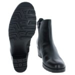Gabor Delight 52.800 Ankle Boots – Black Leather – Womens Boots - Crep Direct UK