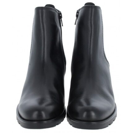 Gabor Delight 52.800 Ankle Boots – Black Leather – Womens Boots - Crep Direct UK