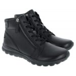 Gabor Deputy 56.868 Ankle Boots – Black Leather – Womens Boots - Crep Direct UK
