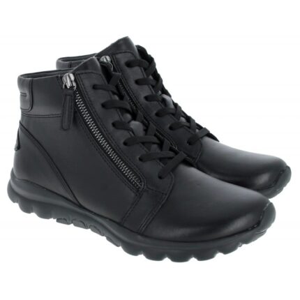 Gabor Deputy 56.868 Ankle Boots – Black Leather – Womens Boots - Crep Direct UK Gabor Deputy 56.868 Ankle Boots – Black Leather – Womens Boots - Crep Direct UK